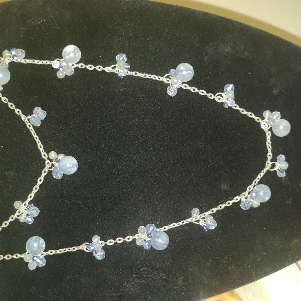 Ladies Long Beaded Double Necklace